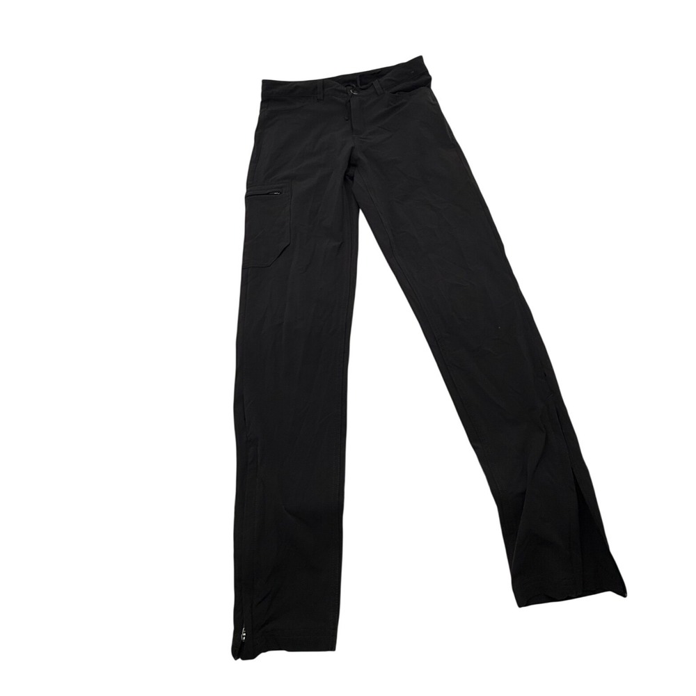 Patagonia Women's Skyline Traveler Pants Black Size 2 Hiking Travel Style 55650‎